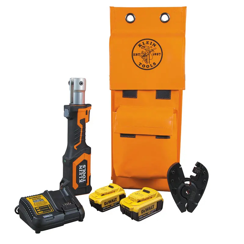Klein Tools Steel Bolt Cutter Kit – 4 Ah Battery 1