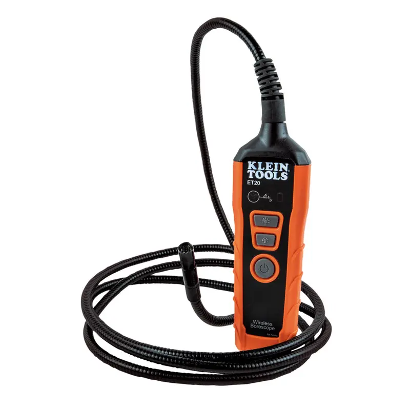 Klein Tools Wi-Fi Borescope – Wireless Inspection Camera With Real-Time Mobile Viewing 1