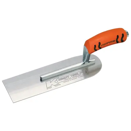Kraft Proform® Handle Pipe Trowel – 10.5" × 3" Carbon Steel Blade 1