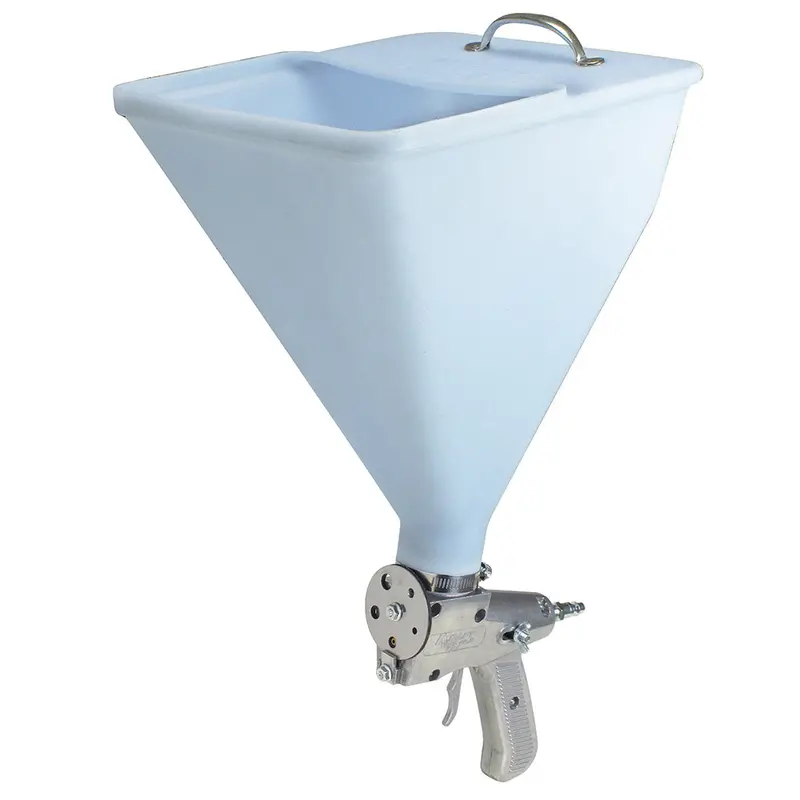 Kraft Tool Co Standard Texture Spray Gun With Hopper Assembly 1