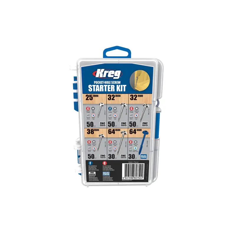 Kreg Pocket-Hole Screw Starter Kit For Beginners 1