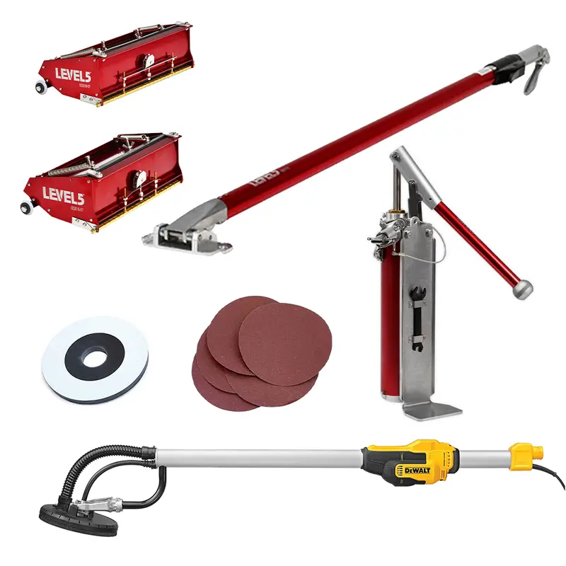 Level 5 Corded Finishing Sander Kit With Premium Sandpaper Pads 1