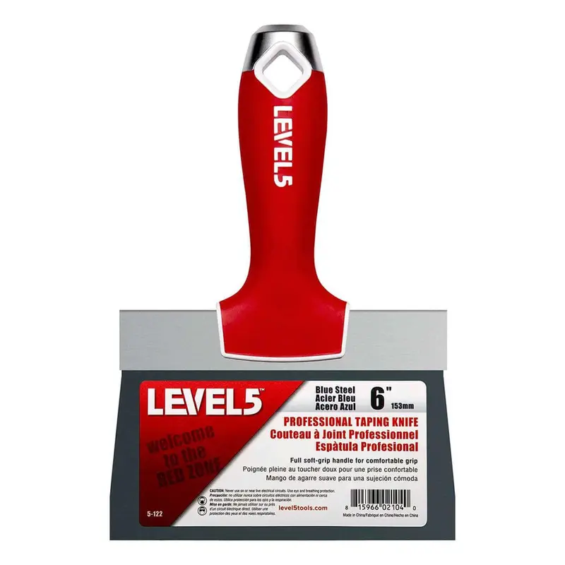 Level 5 Professional Blue Steel Taping Knives For Joint Compound Application 1