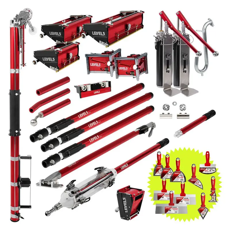 Level 5 Ultimate Drywall Taping & Finishing Toolset 1