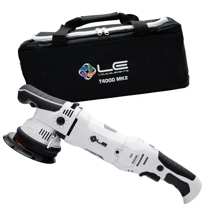 Liquid Elements T4000 Mk2 Dual-Action Polisher – 5-Inch Ergonomic Da Buffer For Professional Results 1