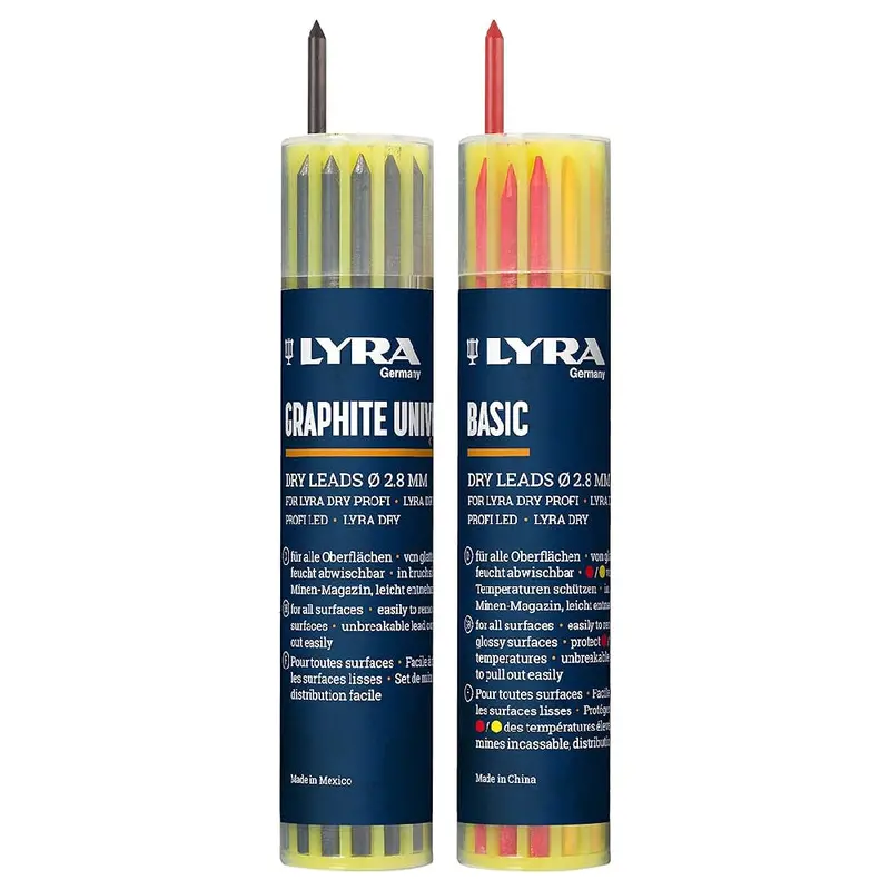 Lyra Germany Dry Lead Refill Pack For Professional Marking Tools 1