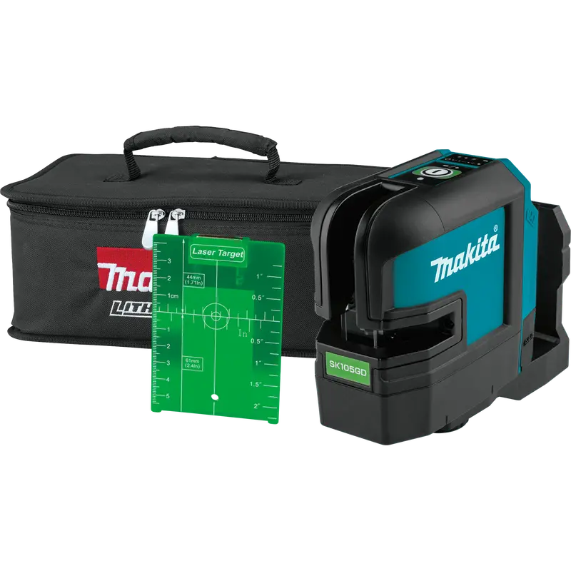 Makita 12V Max Cxt Green Cross-Line Laser Level (Bare Tool) 1