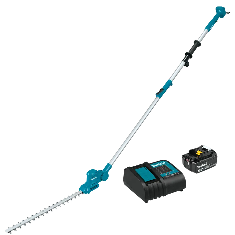 Makita 18V Lxt 18-Inch Telescoping Articulating Pole Hedge Trimmer Kit 1