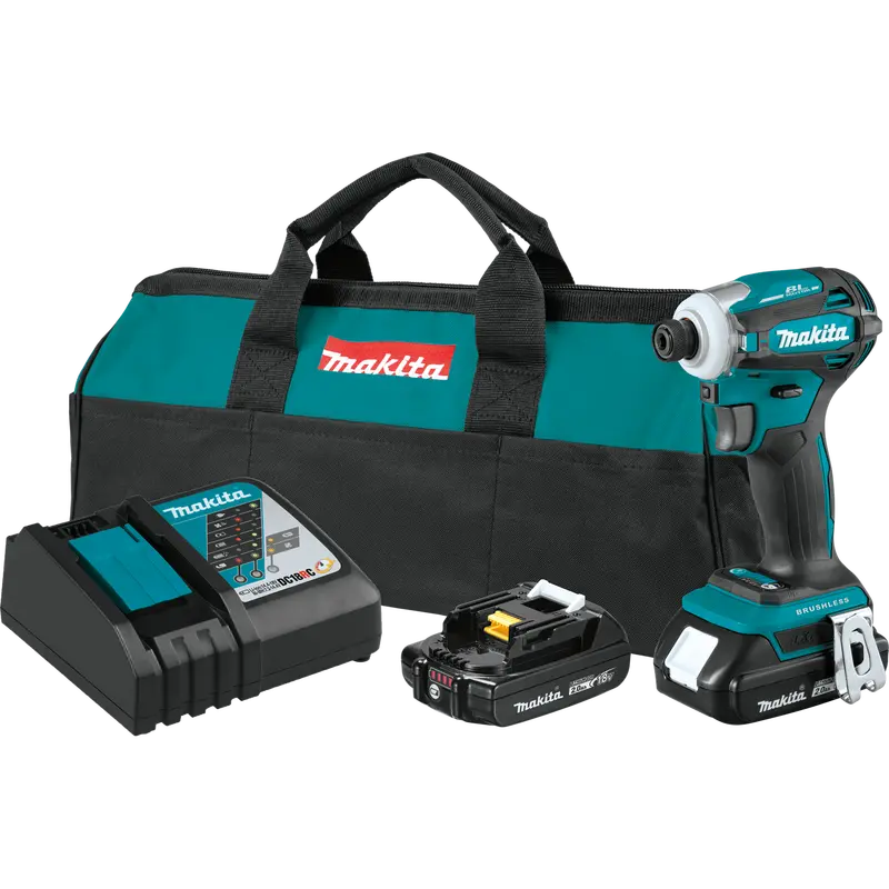 Makita 18V Lxt Compact 4-Speed Quick-Shift Impact Driver Kit 1
