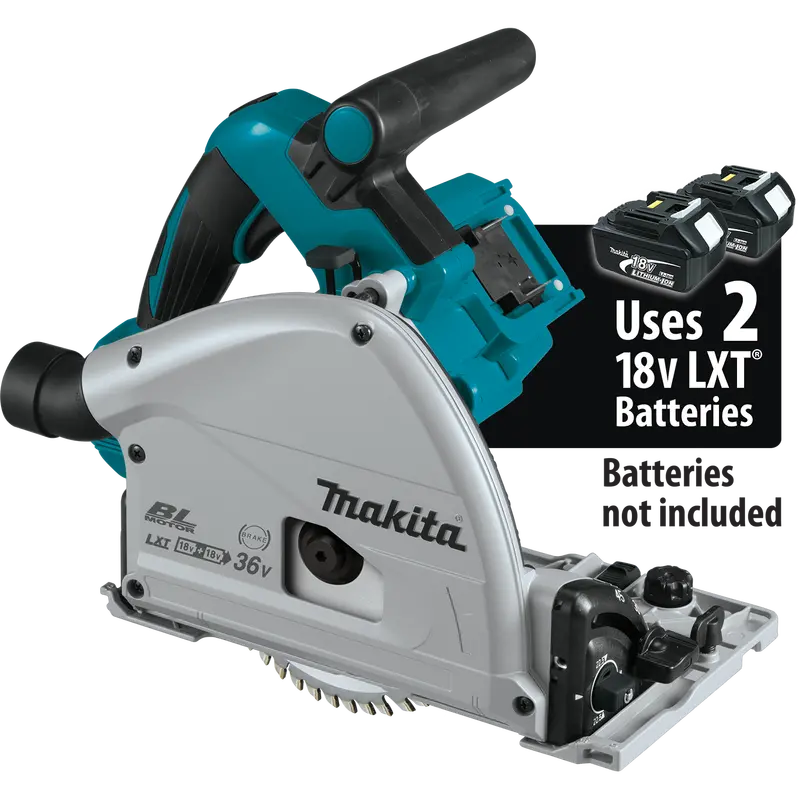 Makita 36V (18V×2) Lxt 6-1/2-Inch Plunge Circular Saw – Bare Tool 1
