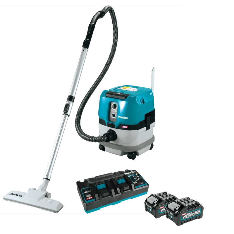 Makita 40V Max Xgt 2.1-Gallon Wet/Dry Dust Extractor Kit 1