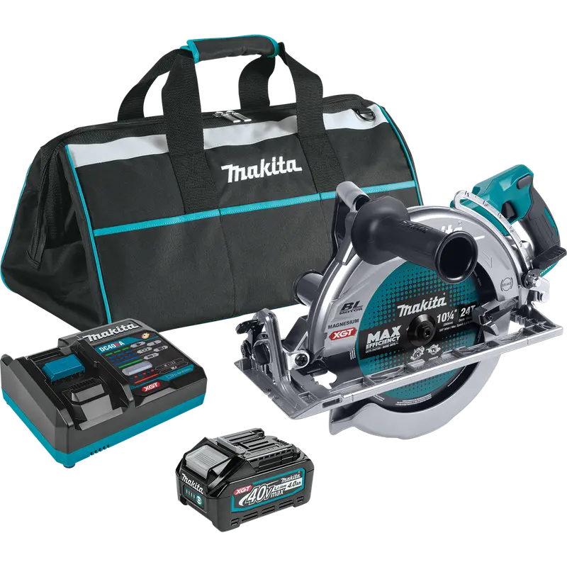 Makita 40V Xgt Rear-Handle 10-1/4-Inch Circular Saw – Complete Kit 1