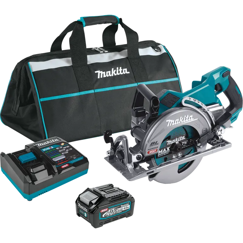 Makita 40V Xgt Rear-Handle 7-1/4-Inch Circular Saw – Full Kit 1