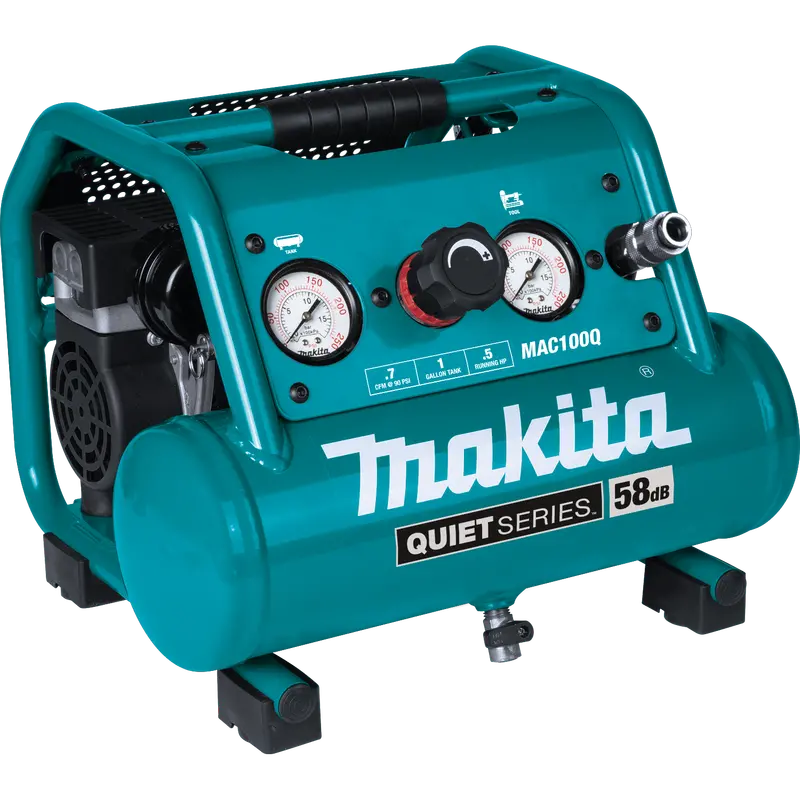 Makita Quiet Series 1/2 Hp 1-Gallon Oil-Free Electric Air Compressor 1