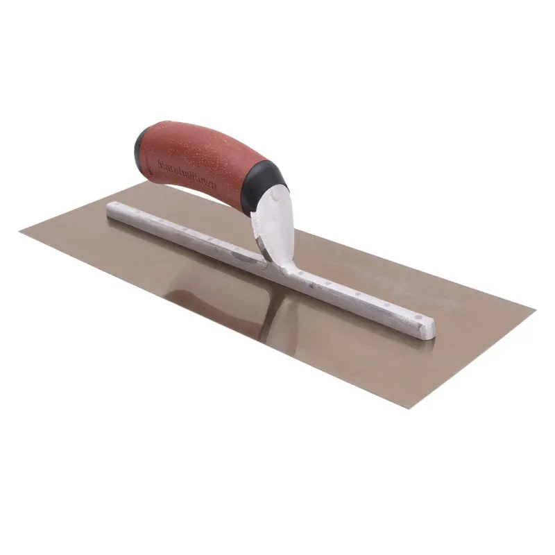 Marshalltown Golden Stainless Steel Finishing Trowels – Professional Grade 1