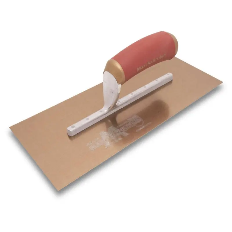 Marshalltown Golden Steel Duraflex Finishing Trowel For Smooth Concrete Surfaces 1