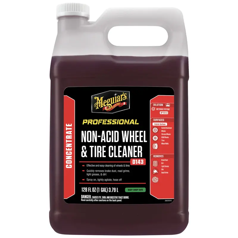Meguiar'S D143 Non-Acid Wheel & Tire Cleaner – Fast-Acting, Safe Formula 1