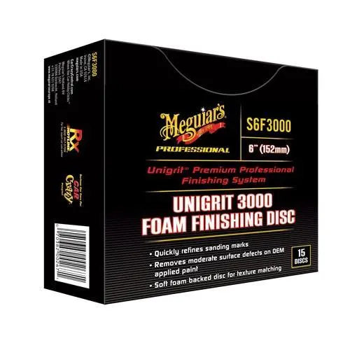 Meguiar’S Unigrit 3000 Foam Finishing Pad For Dual-Action Polishers 1