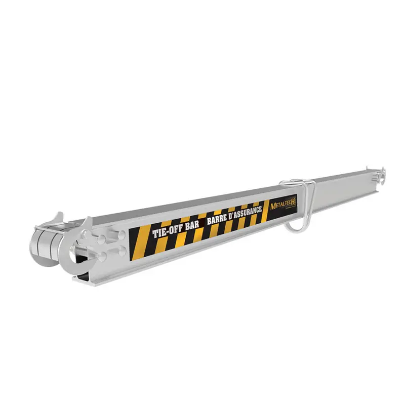 Metaltech Aluminum Tie-Off Bar For Drywall Framing Support 1