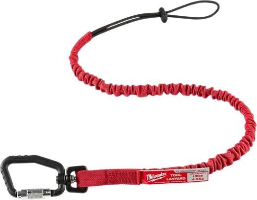 Milwaukee 10-Pound Locking Tool Lanyard – Quick-Release Safety Tether (48-22-8810) 1