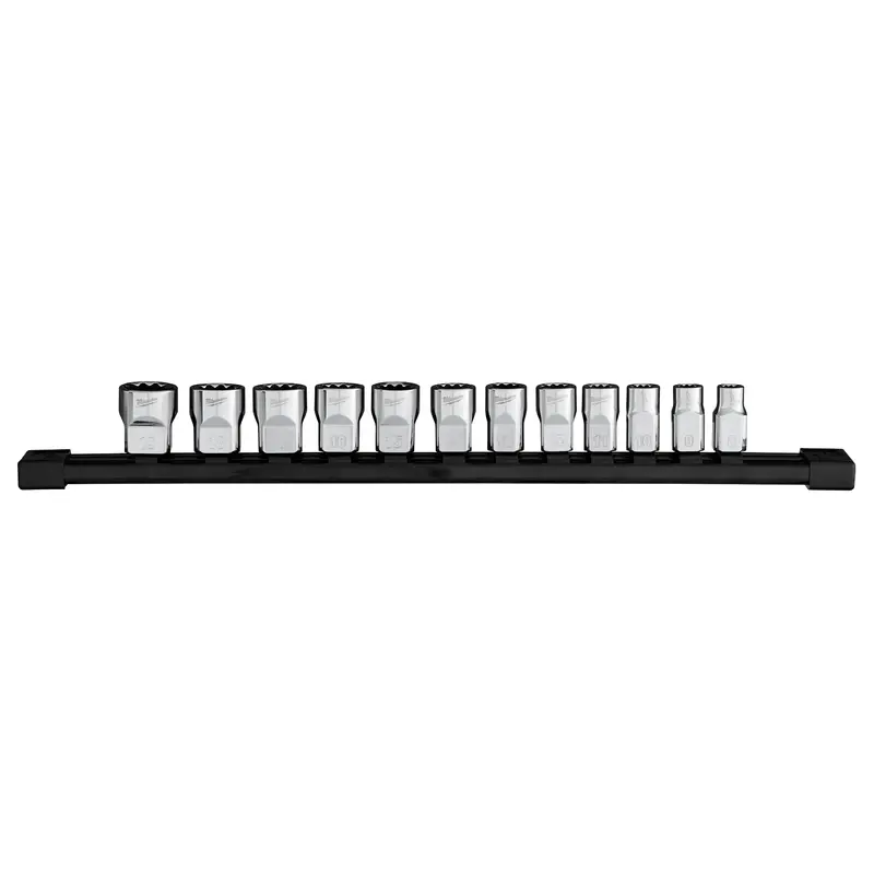 Milwaukee 12-Point Standard Metric Socket Set (48-22-9520) 1