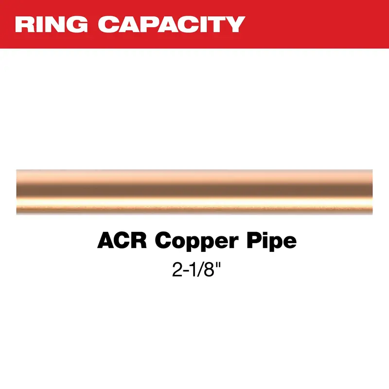 Milwaukee 2-1/8" Acr Pivoting Press Ring Compatible With Zoomlock Max And >B< Maxipro (49-16-2671Zx) 1