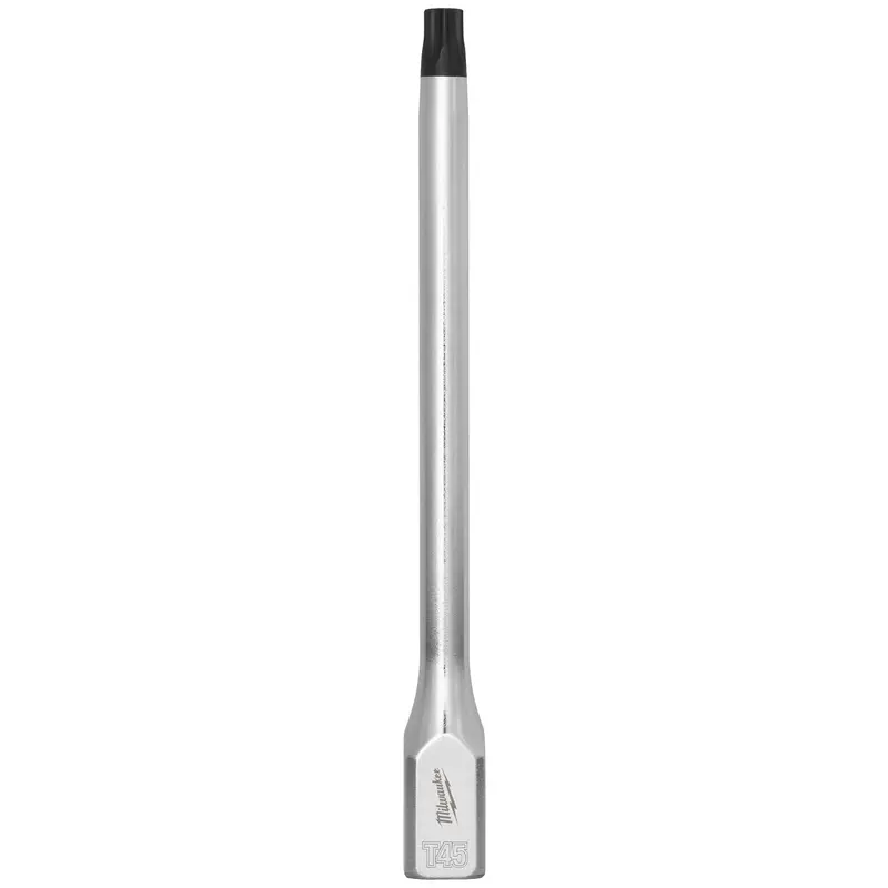 Milwaukee 3/8" Drive T45 Torx Trx Socket Bit – Long Profile 1