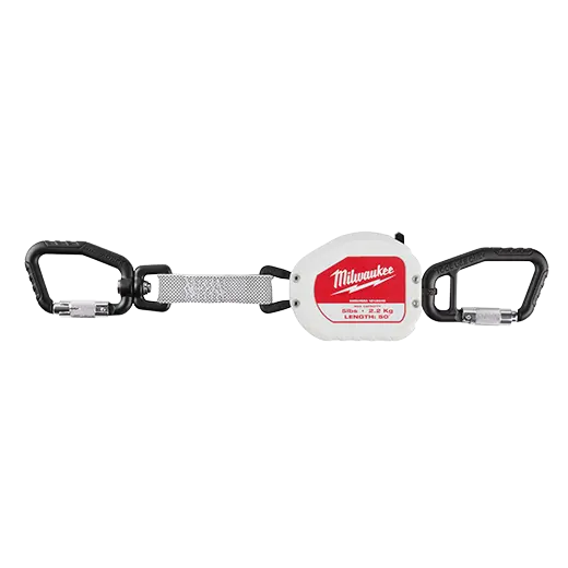 Milwaukee 50-Inch Quick-Connect Retractable Tool Lanyard – 5 Lb Capacity (48-22-8825) 1