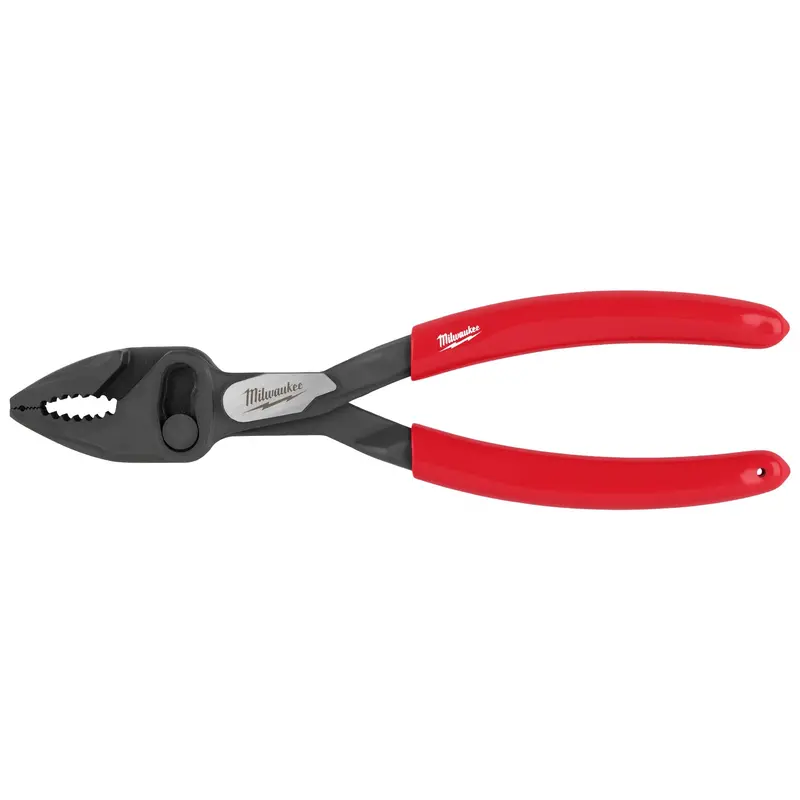 Milwaukee 8-Inch Slip-Joint Pliers – Forged Steel, Precision-Machined Jaws (48-22-6240) 1