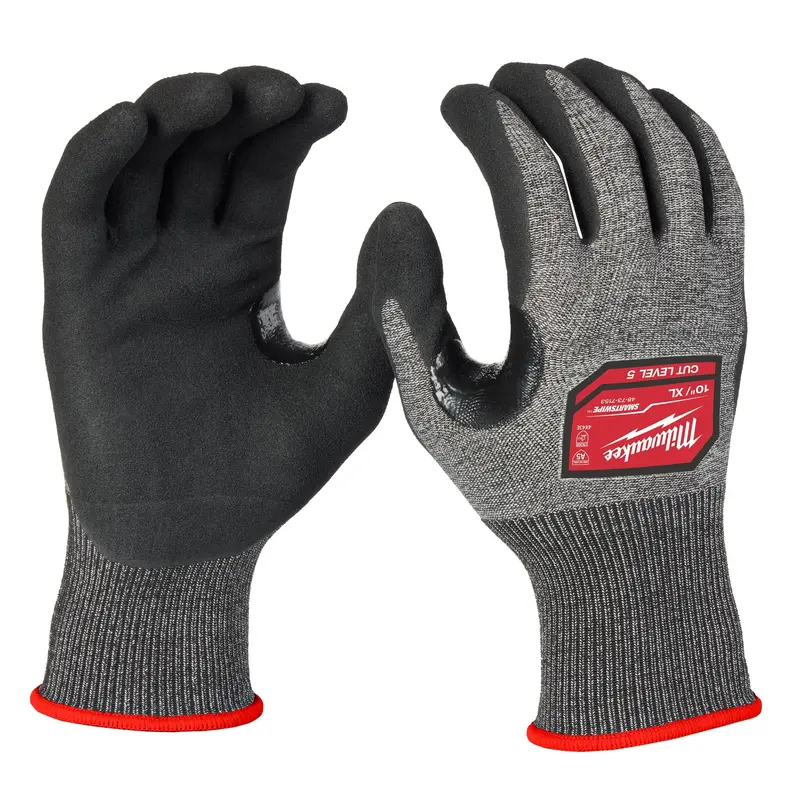 Milwaukee Cut Level 5 Nitrile-Coated Gloves – Xl, Ansi/Isea Certified (Model 48-73-7153E) 1