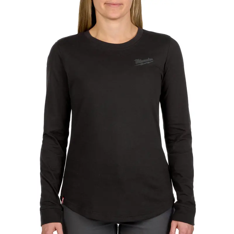 Milwaukee Freeflex Women'S Hybrid Long-Sleeve Tee – Black, 2X-Large 1