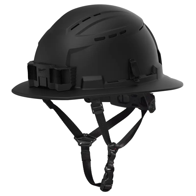 Milwaukee Full-Brim Type 2 Safety Helmet – Class C, Vented (Model 48-73-1660) 1