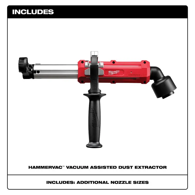 Milwaukee Hammervac Universal Dust Extractor – Corded Vacuum With Hepa Filtration, Model 5261-De 1