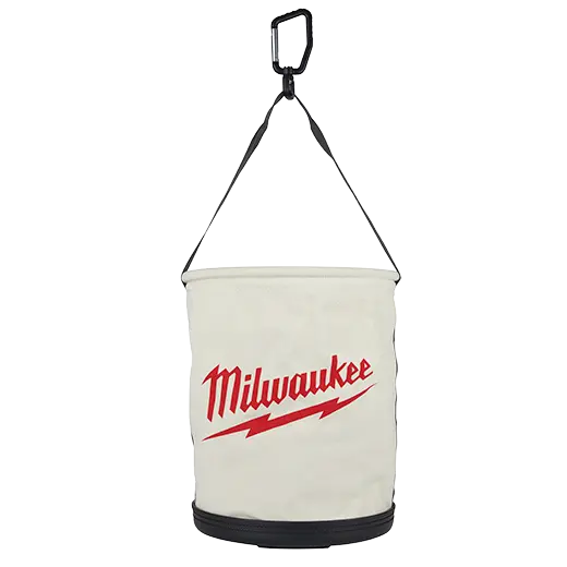 Milwaukee Heavy-Duty Canvas Utility Bucket – 48-22-8271 1