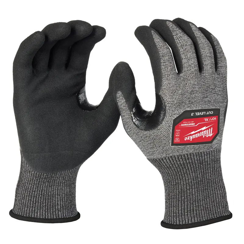 Milwaukee High Dex A3 Nitrile Gloves – Size Medium (Model 48-73-7133E) 1