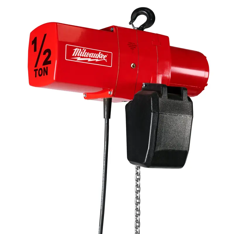 Milwaukee Industrial 1/2-Ton Electric Chain Hoist, 9560 1