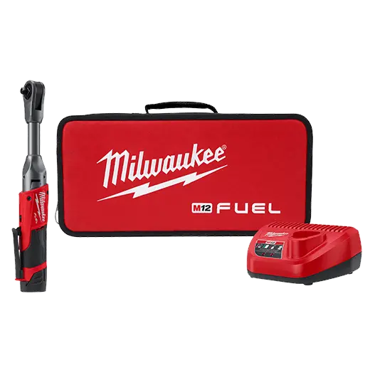 Milwaukee M12 Fuel 3/8" Extended-Reach Ratchet Kit (2560-21) 1