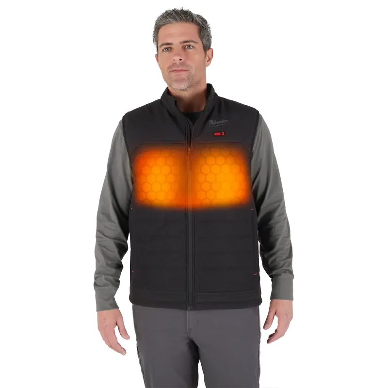 Milwaukee M12 Heated Axis Vest – Hexon Heat Technology, Small (M300B-21S) 1