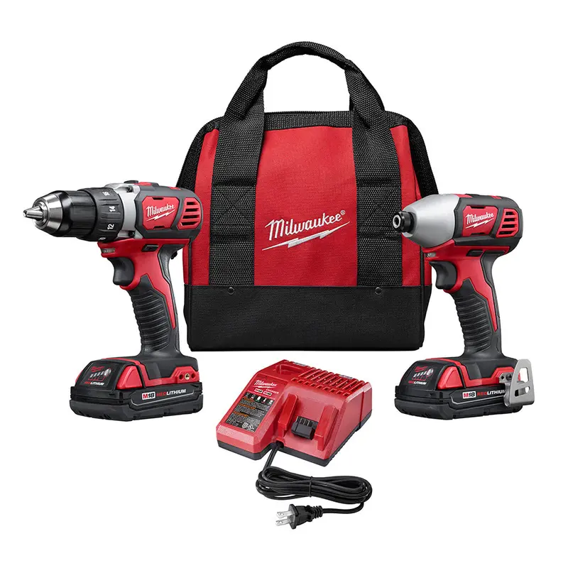 Milwaukee M18 2-Tool Lithium-Ion Combo Kit (2691-22) 1