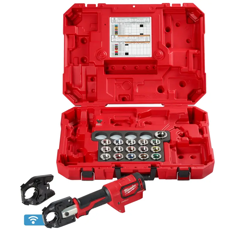 Milwaukee M18 Force Logic 600 Mcm Copper Crimper Kit With 750 Mcm Expanded Jaw (2679-750Cu) 1