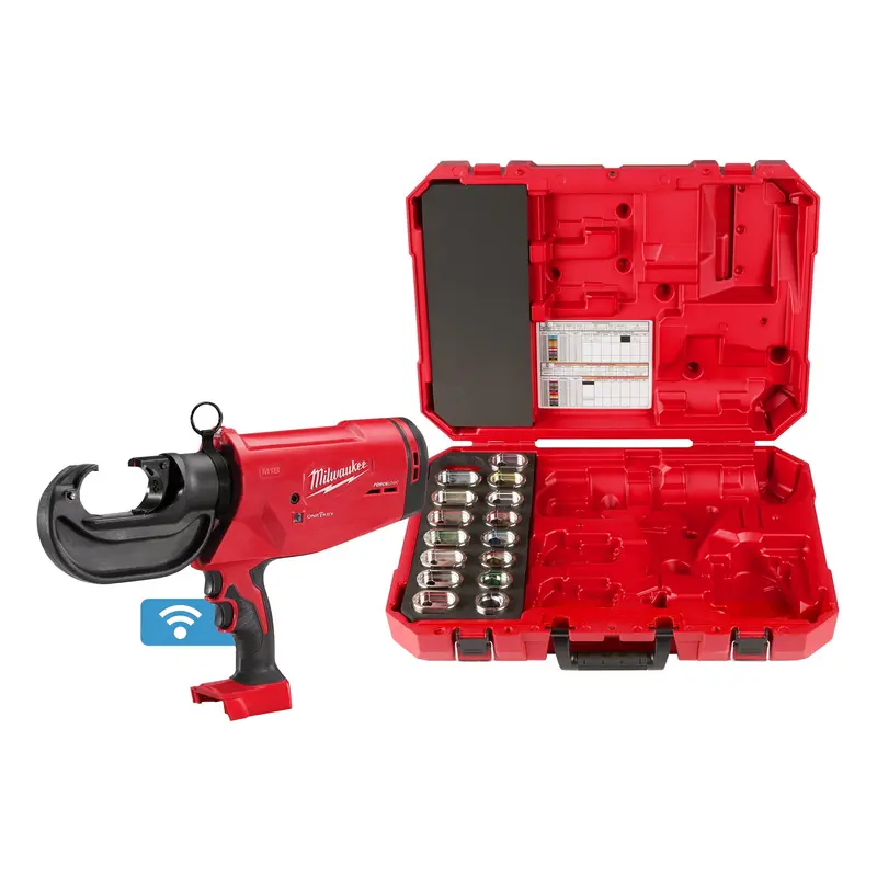 Milwaukee M18 Force Logic 750 Mcm Crimper – Copper Cable Ready (Model 2779-750Cu) 1