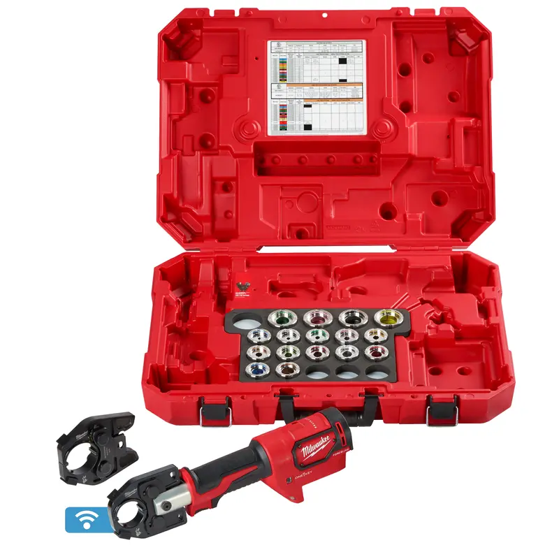 Milwaukee M18 Force Logic 750 Mcm Crimper Kit – Copper & Aluminum (2679-750Al) 1