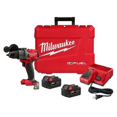 Milwaukee M18 Fuel 1/2" Drill Driver Kit (2903-22) Featuring Bonus Xc5.0 Battery (48-11-1850) 1