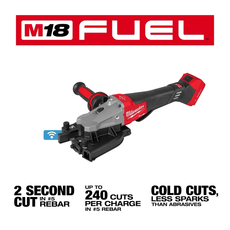 Milwaukee M18 Fuel™ #10 (1-1/4") Rebar Cutter – Cordless Hydraulic Cutting Tool (3675-20) 1