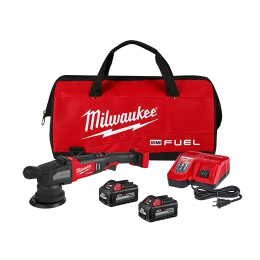 Milwaukee M18 Fuel 15Mm Random Orbital Polisher Kit – Includes Battery, Charger & Accessories (2684-22Hd) 1