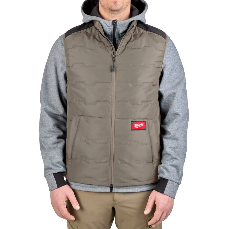 Milwaukee Men'S Freeflex Lightweight Insulated Vest – Brown, Size 2X (M350N-2X) 1