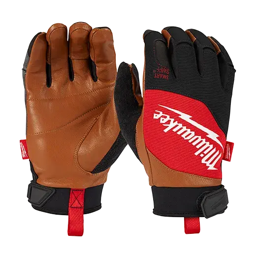 Milwaukee Premium Leather Performance Work Gloves 1