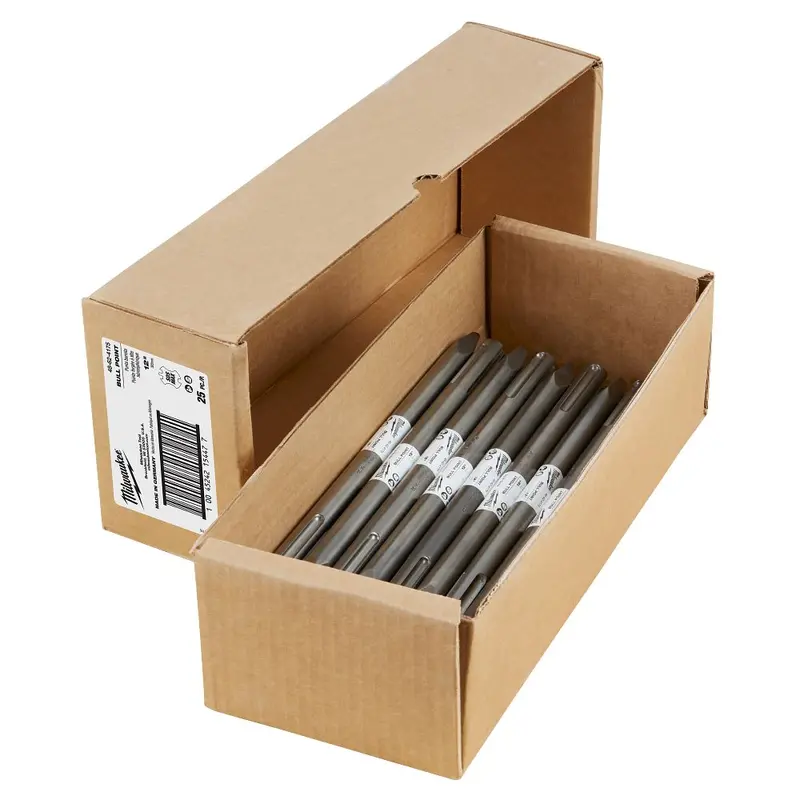 Milwaukee Sds-Max 12-Inch Bull Nose Chisel For Efficient Concrete Breaking 1