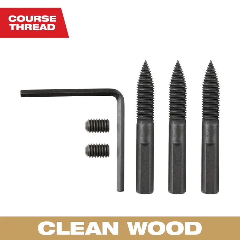 Milwaukee Selfeed Drill Bit Feed And Set Screw Replacement Kit – Model 48-25-7000 1
