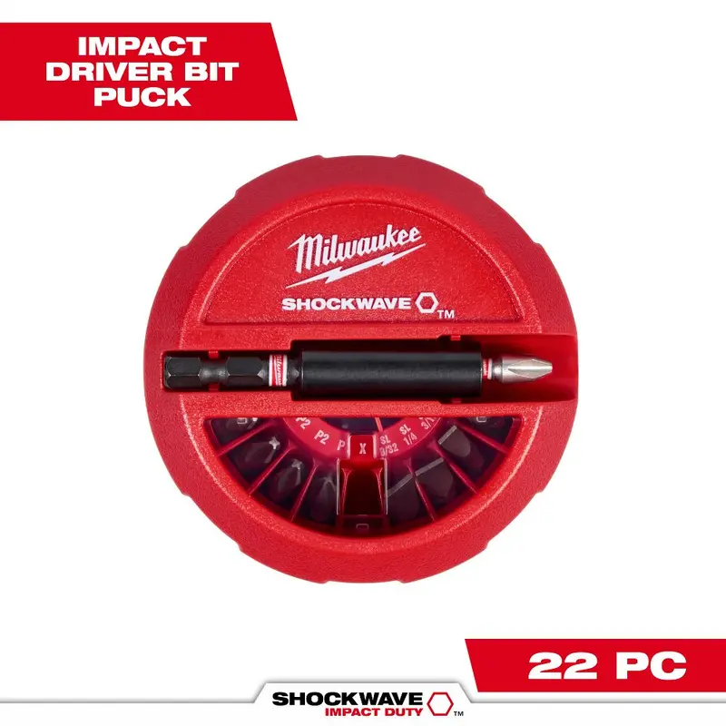 Milwaukee Shockwave Impact Duty 2" Ph2 Phillips Power Bit – Optimized For Cordless Impact Drivers 1